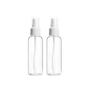 GrabKart - 50 ml Clear Empty Fine Mist Plastic Mini Travel Spray Bottle